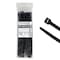 Kable Kontrol Cable Tie, 14 in L, 4.01 in Max Bundle Dia., Black, Nylon 6/6, 50 lb Strength, 100 PK CT268 - alternate 1